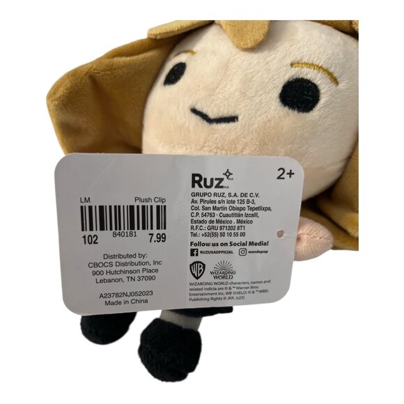 Harry Potter Wizarding World Plush Clip – Hermione Granger Keychain Plush, Ruz 2 - Picture 3 of 6